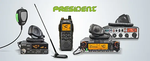 GRS adds President Electronics CB Radios & Accessories